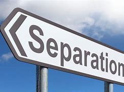 Separation – Reduce the Financial Turmoil